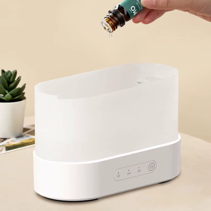 Flame Aroma Diffuser Humidifier Ultrasonic Air Humidifier Flame Humidifier Essential Oil Fire Aroma Diffusers